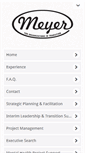 Mobile Screenshot of meyerconsulting.org