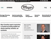 Tablet Screenshot of meyerconsulting.org